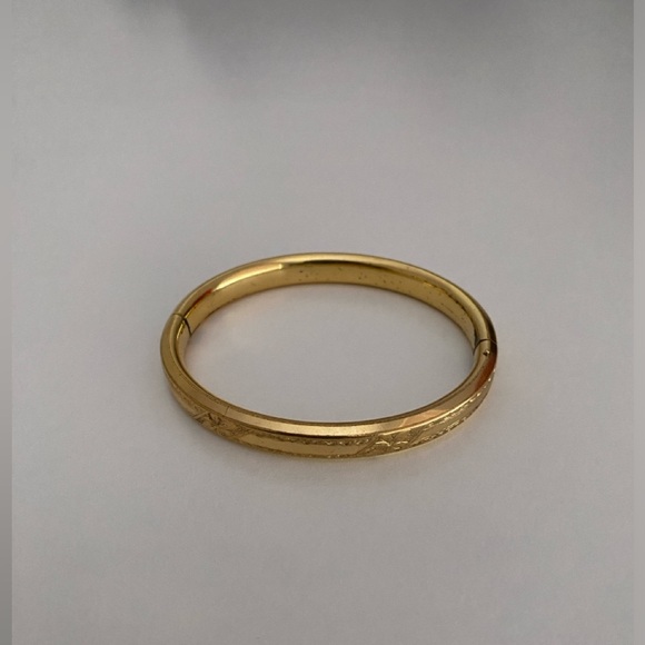 Vintage Gold-filled Bangle Bracelet
